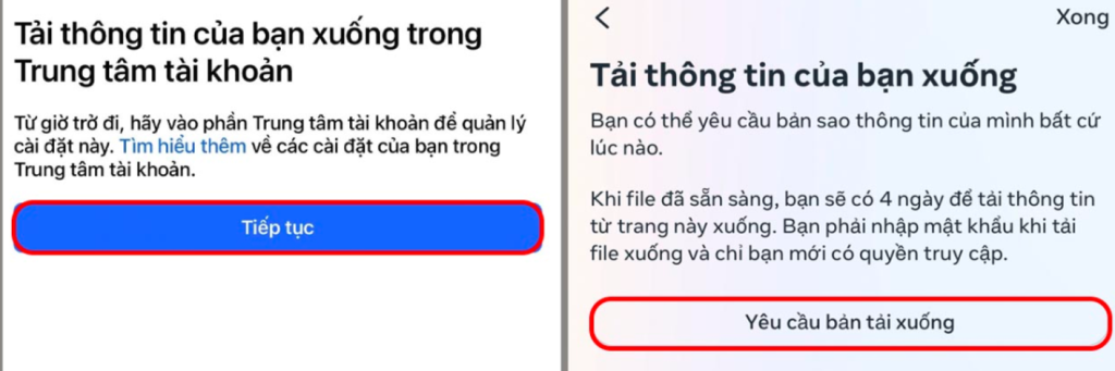 Yêu cầu bản sao tin nhắn trên iPhone